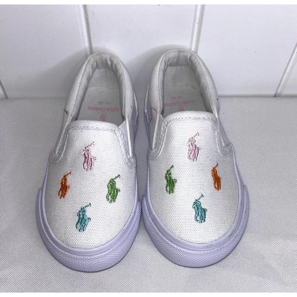 Polo Keaton Slip On Infant/Toddler Shoes‎ Size 5